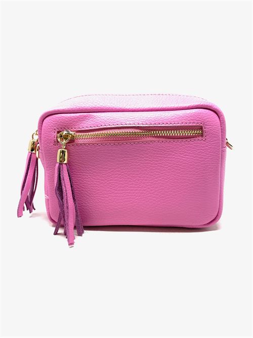 Borsa con nappina e cerniera IL LACCIO | VP891000PELLEROSA